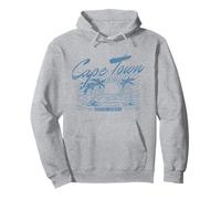 Le Cap Afrique du Sud Vintage Distressed Beach Sweat à Capuche
