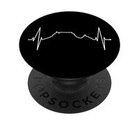 Le Cap Cape Town Skyline Afrique du Sud Montagne de la Table PopSockets PopGrip Adhésif