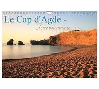 Le Cap d'Agde - Terre volcanique (Calendrier mural 2026 DIN A4 vertical), CALVENDO calendrier mensuel: Bord de mer du Cap d'Agde et sa terre volcanique