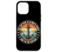 Le Capitaine a Toujours Raison et Je suis l'amateur de Bateaux Captain Coque pour iPhone 12 Pro Max