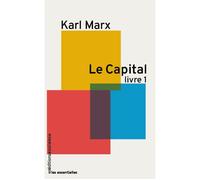 Le Capital, livre 1 Livre 1 poche - Karl Marx - Sociales/la Dispute - Poche - Etude