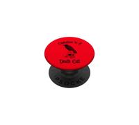 Le capitalisme est Un culte de la Mort Crow Skull Goth Alternative Punk PopSockets PopGrip Adhésif
