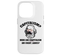 Le CAPITALISME Ressemble Plus à du capitalisme, à Droite, Le mème de Karl Marx Coque pour iPhone 14 Pro
