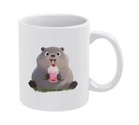Le Capybara Boit Tasse À Café Porcelaine Tasse Céramique Tasses 330Ml Pour Ami Collègue Petit Déjeuner