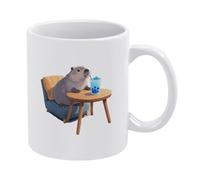 Le Capybara Boit Tasse À Café Pratiques Tasses Drôle Tasse 330Ml Pour Ami Collègue Thé