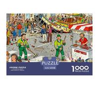 Le Carnaval chaotique de Cologne Puzzle en Bois Imperméable DIY Puzzles De 1000 Pièces pour Adultes Défi Et Casse-tête Jeux Éducatifs
