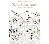 Le carnet de cartes postales de la savane sauvage de Millie Marotta