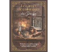 Le Carnet de coloriage de Derya 40 planches cosy à peindre à l'aquarelle ou à colorier au feutre, au crayon... - Derya - Albin Michel - broché - Carnet (de voyage, intime, de notes)
