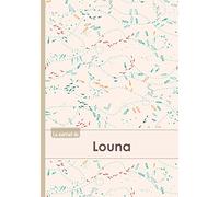 Le carnet de Louna - Lignes, 96p, A5 - Poissons