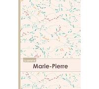 Le carnet de marie - pierre: Carnet marie - pierre - lignes,96p,A5 - Poissons