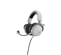 Le casque de jeu MMX 150 de beyerdynamic avec système avancé, couleur grise et microphone Meta Voice offre un excellent son sur tous les appareils de jeu.