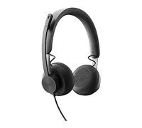 Logitech Zone Filaire - Micro-casque - sur-oreille - filaire - USB-C - graphite Graphite G
