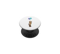 Le Castor s'accroche au Ballon PopSockets PopGrip Adhésif
