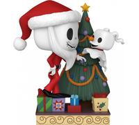 Le cauchemar avant Noël - Jack Skellington et Zéro avec l'arbre 1386 - Funko Pop ! Deluxe