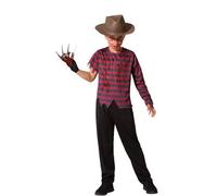 Le Cauchemar De L'enfant Costume Murderer (Taille 5-6a) Multicolore