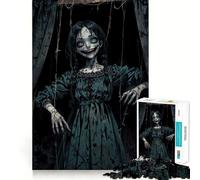 Le Cauchemar du maître des marionnettes Puzzle de 1000 pièces pour Adultes Stimule la mémoire Activité à Domicile Bords Nets Cadeau Festif (38x26cm)