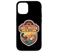 Le célèbre maître du Grill au Travail pour grillades et rafraîchissements Coque pour iPhone 12/12 Pro