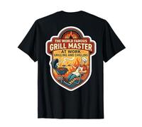 Le célèbre maître du Grill au Travail pour grillades et rafraîchissements T-Shirt