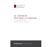 Le censeur critique littéraire: Les jugements de l'Index, du romantisme au naturalisme