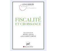 Le cercle des economistes : Fiscalité et Croissance