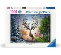 Ravensburger - Puzzle Cerf - Puzzle Adulte 1000 pièces Animaux - Édition 50 Ans - Adultes et Enfants dès 14 Ans - 12001088