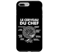Le Cerveau du Chef Cuisine Food Cuisinier Chef cuisto Drôle Coque pour iPhone 7 Plus/8 Plus