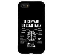 Le Cerveau du Comptable comptables comptabilité compta Drôle Coque pour iPhone SE (2020) / 7/8