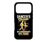 Le Cerveau du Danseur : 90% chorégraphie 10% Panique école de Danse Coque pour iPhone 17 Pro