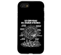 Le Cerveau du Joueur d'échecs Échecs échiquier Chess Drôle Coque pour iPhone SE (2020) / 7/8
