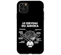 Le Cerveau du Judoka Judo Art Martial Japonais Humour Drôle Coque pour iPhone 11 Pro Max