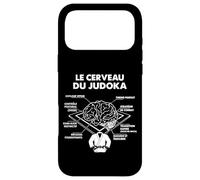 Le Cerveau du Judoka Judo Art Martial Japonais Humour Drôle Coque pour iPhone 17 Pro Max