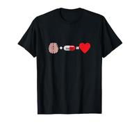 Le Cerveau et Le Placebo sont synonymes d'amour T-Shirt