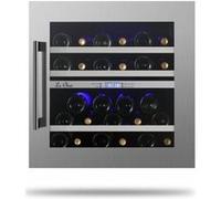 Le Chai LB270 - Cave à vin - encastrable - niche - largeur : 61.5 cm - profondeur : 58 cm - hauteur : 61.5 cm - 83 litres - classe G - inox