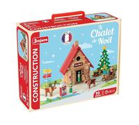Jeu de construction en bois Le Chalet de Noël 90 pièces Jeujura® | Re