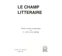 Le Champ Littéraire