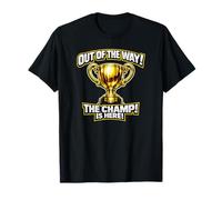 Le Champion est là, 1ère Place, Gagnant, Tournoi T-Shirt
