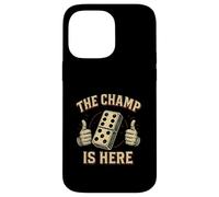 Le Champion est là : Dominoes King Domino Player Tile Lover Coque pour iPhone 14 Pro Max