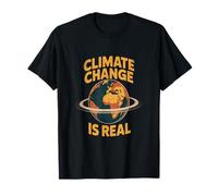 Le Changement Climatique est réel J'aime la Terre - Éco Warrior Statement T-Shirt