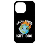 Le Changement Climatique n'est Pas Cool Sad Earth on Fire Meme Coque pour iPhone 14 Pro Max