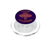 Le Changement Commence par l'inconfort Death Moth Grunge Alternative PopSockets PopGrip pour MagSafe