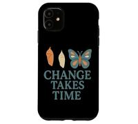 Le Changement Prend du Temps Cocoon Chrysalis Butterfly Coque pour iPhone 11