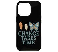 Le Changement Prend du Temps Cocoon Chrysalis Butterfly Coque pour iPhone 13 Pro
