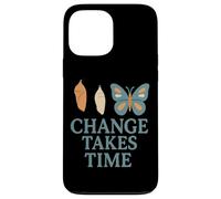 Le Changement Prend du Temps Cocoon Chrysalis Butterfly Coque pour iPhone 13 Pro Max