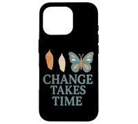 Le Changement Prend du Temps Cocoon Chrysalis Butterfly Coque pour iPhone 16 Pro