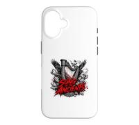 Le Chant de l'intemporelle Harpe et de la mythologie du Corbeau Coque pour iPhone 16