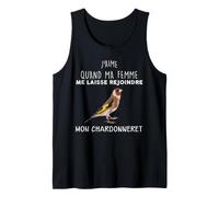 Le Chant du Chardonneret Humour Petit Oiseau Cadeau Débardeur