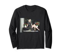 Le Chanteur Cyndi Lauper au Royaume-Uni promeut I Drove All Night Manche Longue