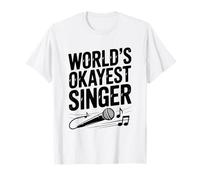 Le Chanteur Le Plus Correct du Monde pour Les Amateurs de Musique et de karaoké T-Shirt