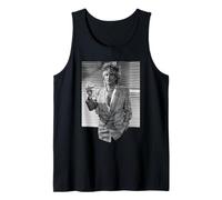 Le Chanteur Rod Stewart participe à la tournée londonienne Press for Body Wishes en 1983 Débardeur