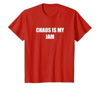 Le Chaos, C'est Mon Truc T-Shirt, Enfant, Rouge, 6 Ans